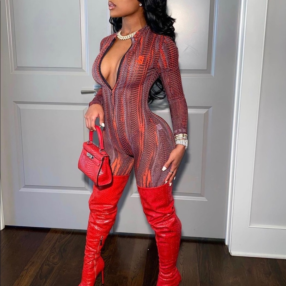 Red Jumpsuit